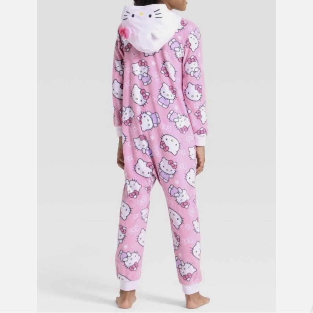 Hello Kitty Pink Onesie Pajamas